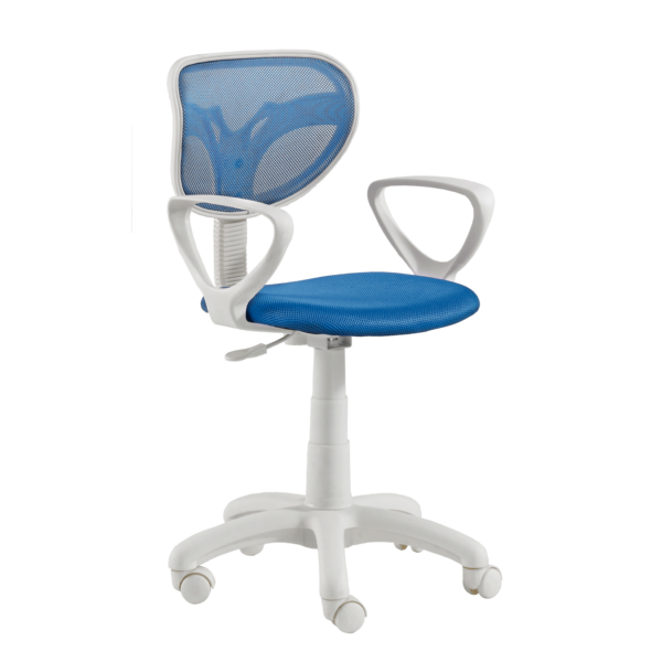 Silla De Escritorio Giratoria Modelo Touch Azul