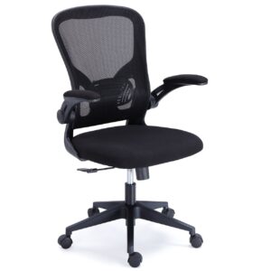 Silla Giratoria Lexi Red Transpirable Negro / Estructura Negra