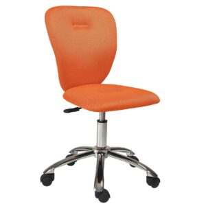 Silla Giratoria Trex Red Transpirable Naranja